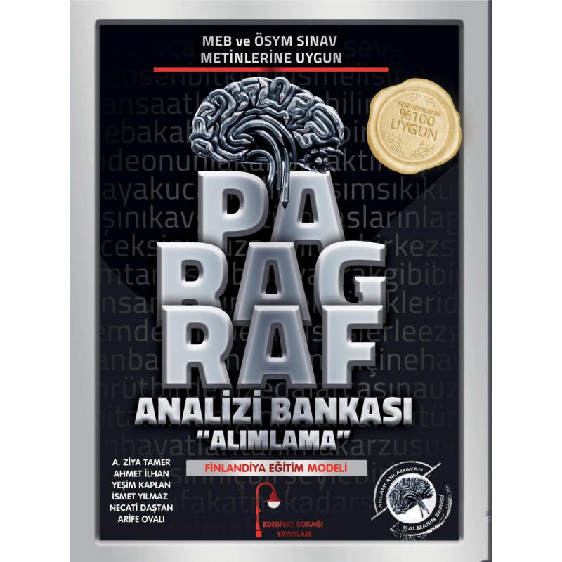 Paragraf Analizi Alımlama Soru Bankası Edebiyat Sokağı