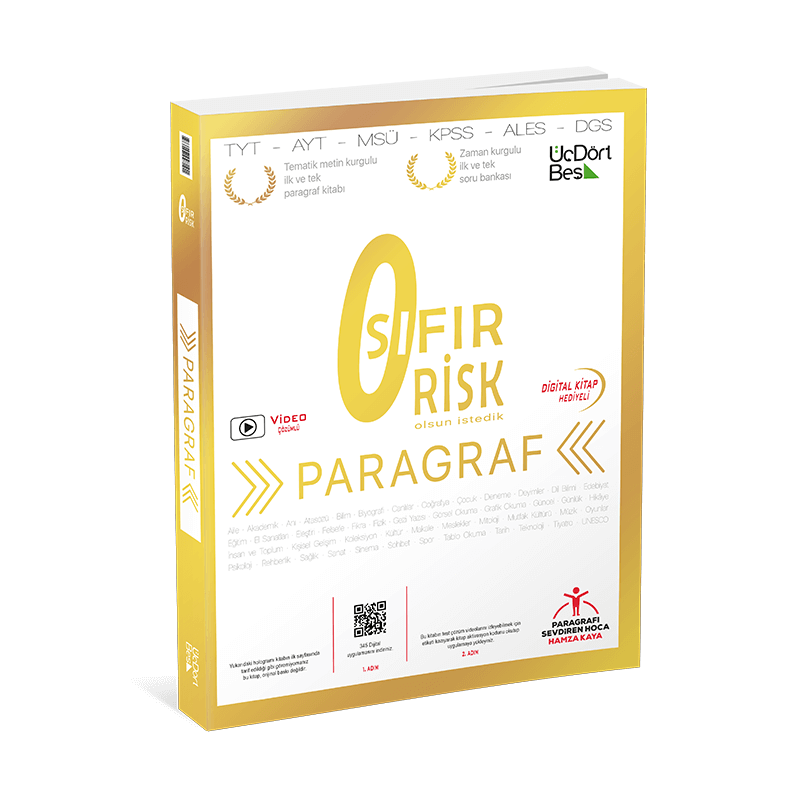 Paragraf Sıfır Risk 2024