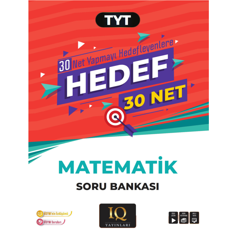 TYT Matematik Hedef 30 Soru Bankası IQ Yayınları