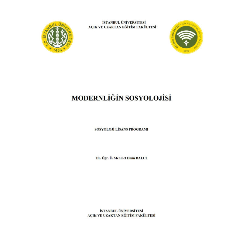 Modernliğin Sosyolojisi