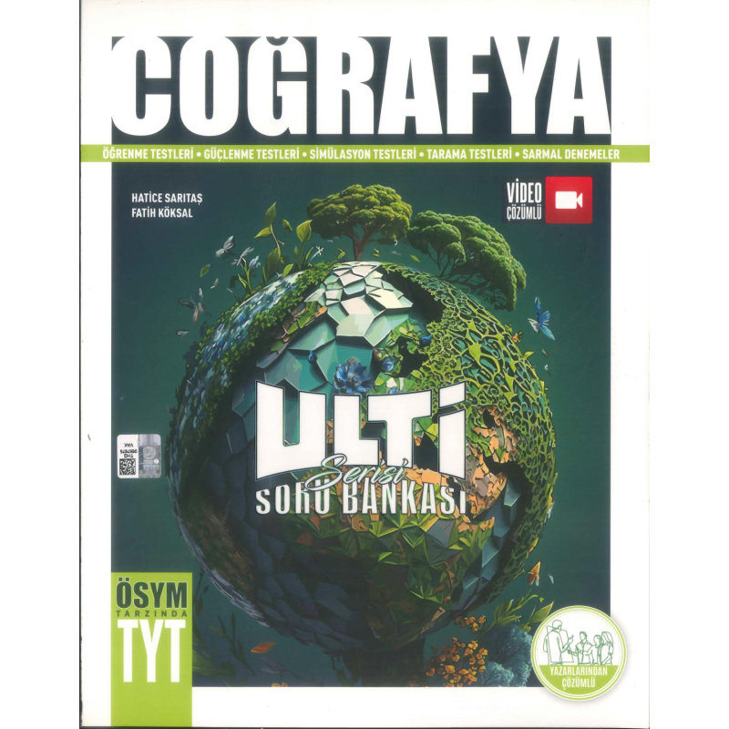 TYT Coğrafya Soru Bankası Ulti Yayınları