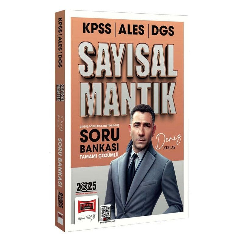 2025 KPSS ALES DGS Sayısal Mantık Tamamı Çözümlü Soru Bankası Yargı Yayınları