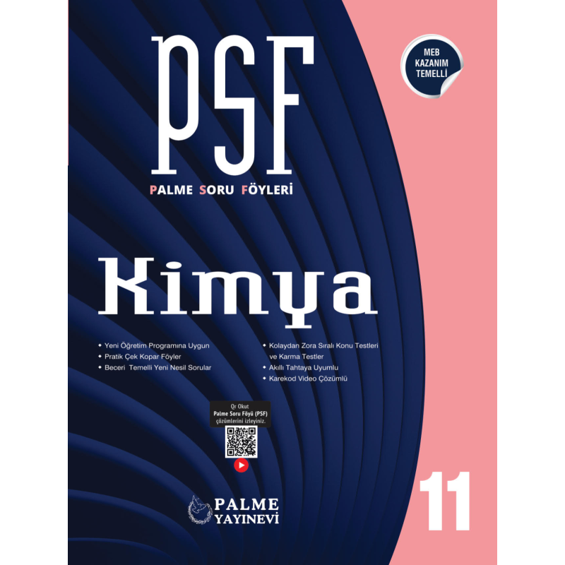 11. Sınıf Kimya PSF Palme Soru Föyü