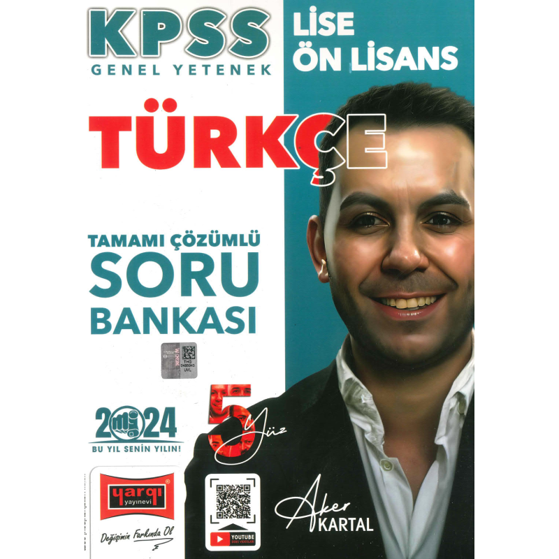 TÜRKÇE TAMAMI ÇÖZÜMLÜ SORU BANKASI (5YÜZ)