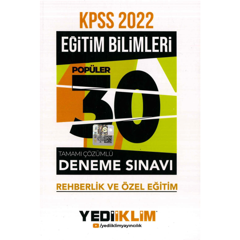 REHBERLİK 30'LU DENEME SINAVI TAMAMI ÇÖZÜMLÜ
