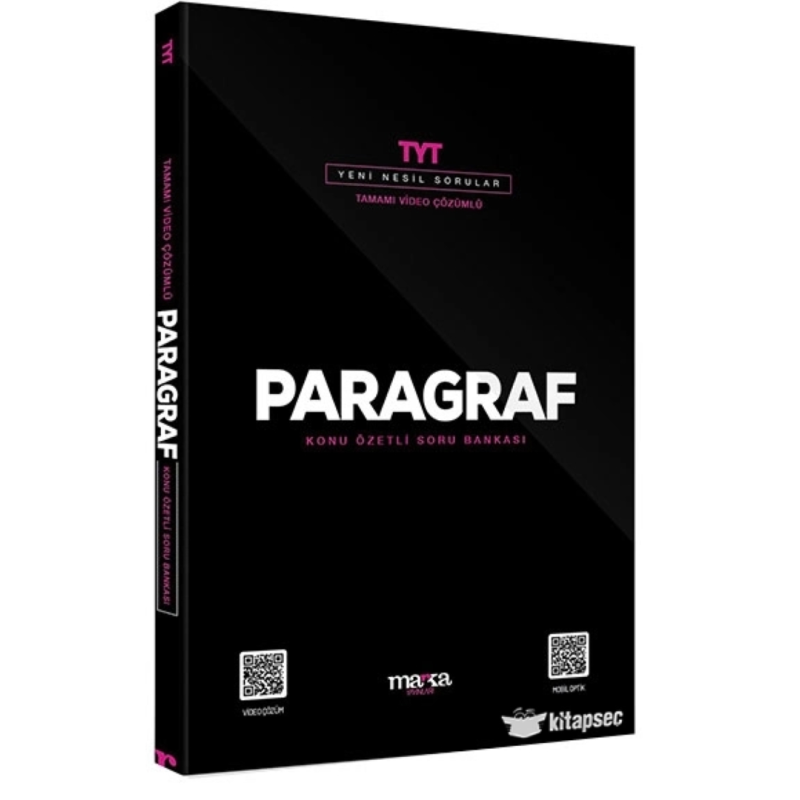 2024 TYT Paragraf Konu Özetli Yeni Nesil Soru Bankası Tamamı Video Çözümlü