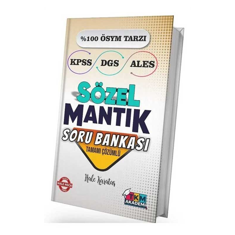 SÖZEL MANTIK SORU BANKASI TAMAMI ÇÖZÜMLÜ HALE KARATAŞ