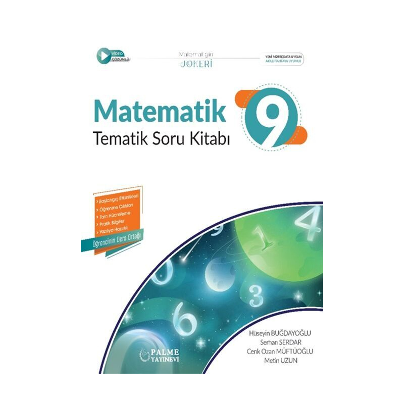 9. Sınıf Matematik Tematik Soru Kitabı Palme Yayınları
