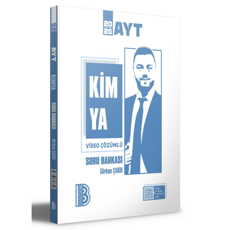 2026 AYT Kimya Video Çözümlü Soru Bankası Benim Hocam Yayınları