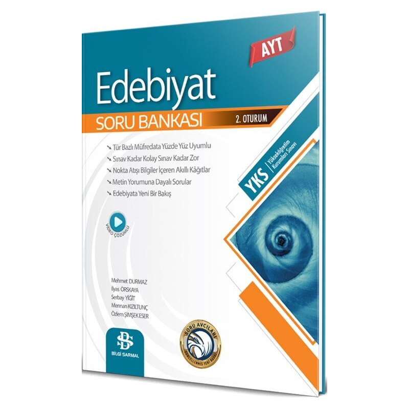 2025 AYT Edebiyat Soru Bankası Bilgi Sarmal Yayınları