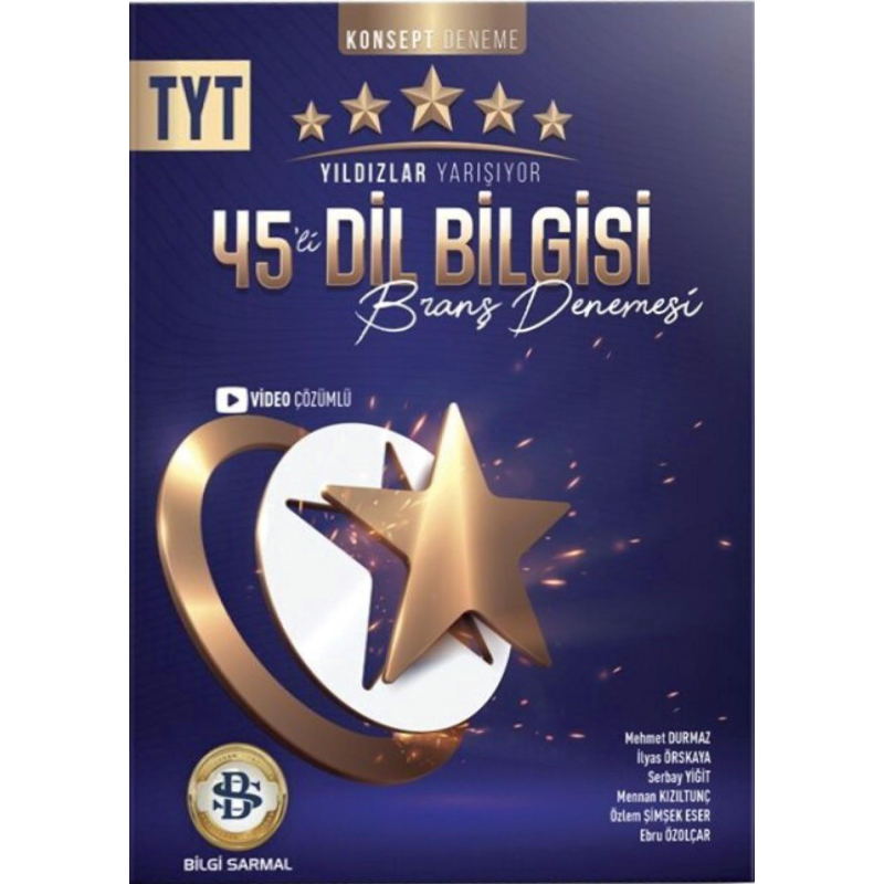 TYT Dil Bilgisi Yıldızlar Yarışıyor 45 li Branş Denemesi Bilgi Sarmal