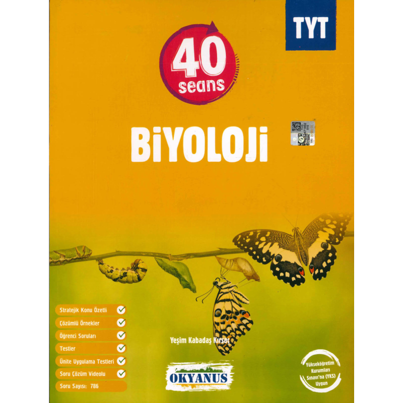 TYT 40 SEANS BİYOLOJİ SORU BANKASI