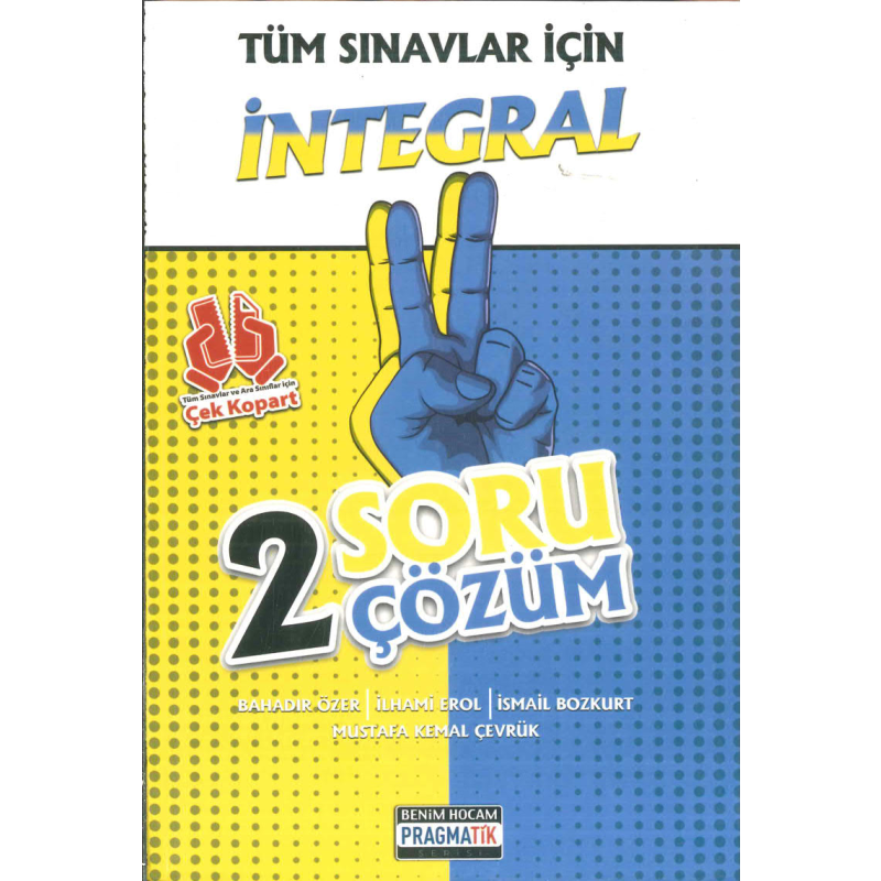 İNTEGRAL 2 SORU 2 ÇÖZÜM FASİKÜL