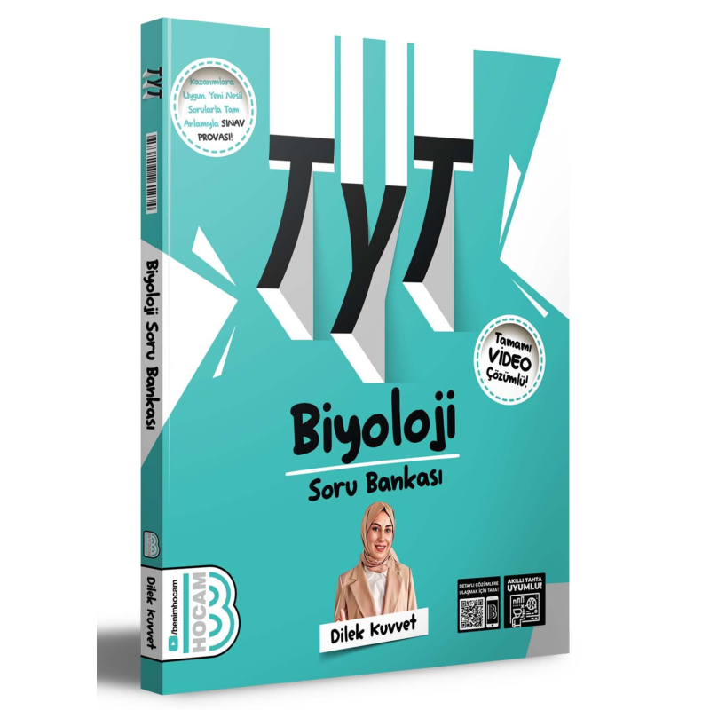 TYT Biyoloji Tamamı Çözümlü Soru Bankası