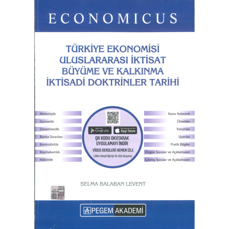ECONOMICUS TÜRKİYE EKONOMİSİ ULUSLARASRASI İKTİSAT BÜYÜME VE KALKINMA İKTİSADİ DOKTRİNLER TARİHİ