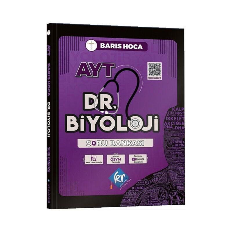 Barış Hoca AYT Dr. Biyoloji Soru Bankası KR Akademi