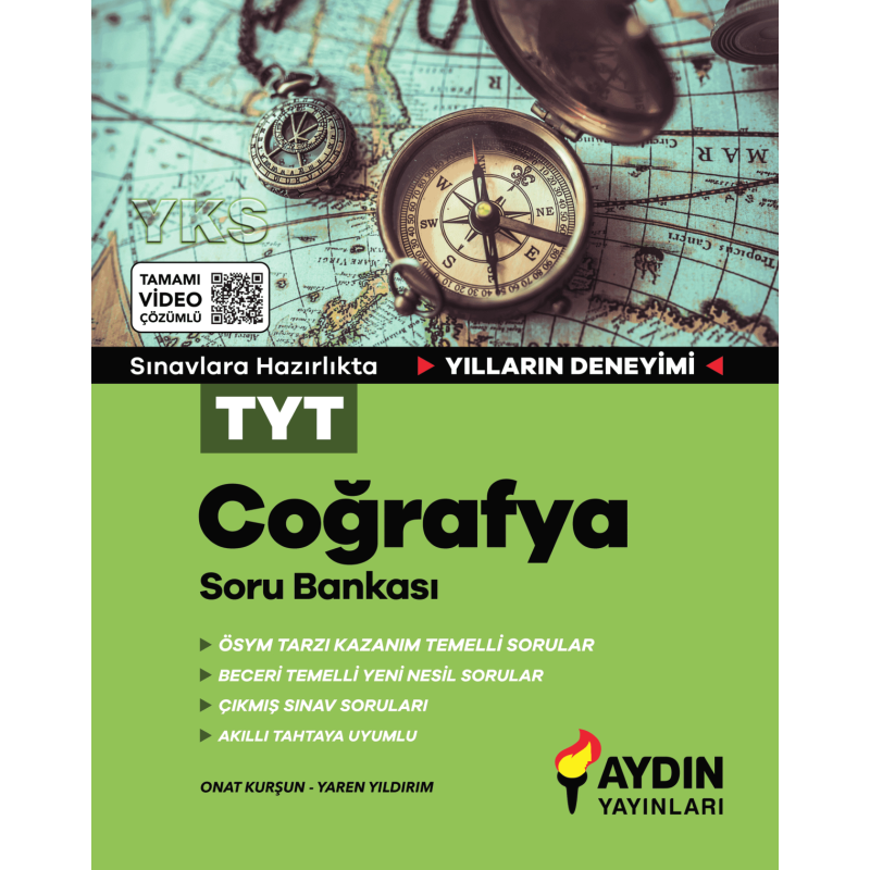 TYT Coğrafya Soru Bankası Aydın Yayınları