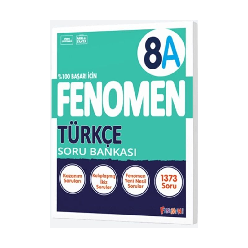 8. Sınıf Türkçe A Fenomen Soru Bankası Fenomen Kitap