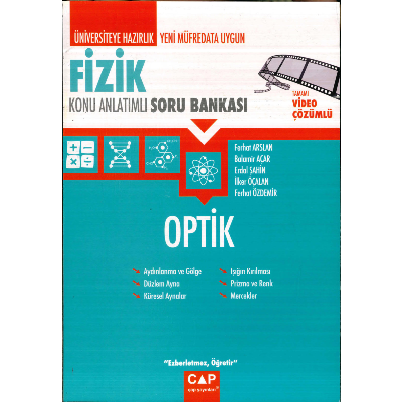 TYT-AYT FİZİK OPTİK KONU ANLATIMLI SORU BANKASI