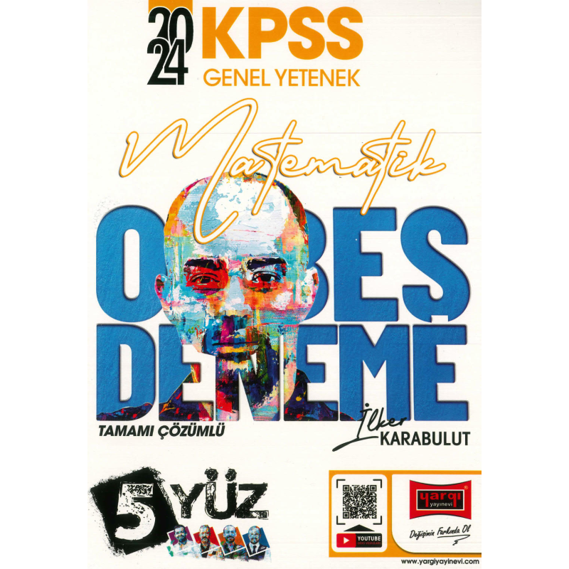 MATEMATİK 15 DENEME TAMAMI ÇÖZÜMLÜ (5 YÜZ SERİSİ)