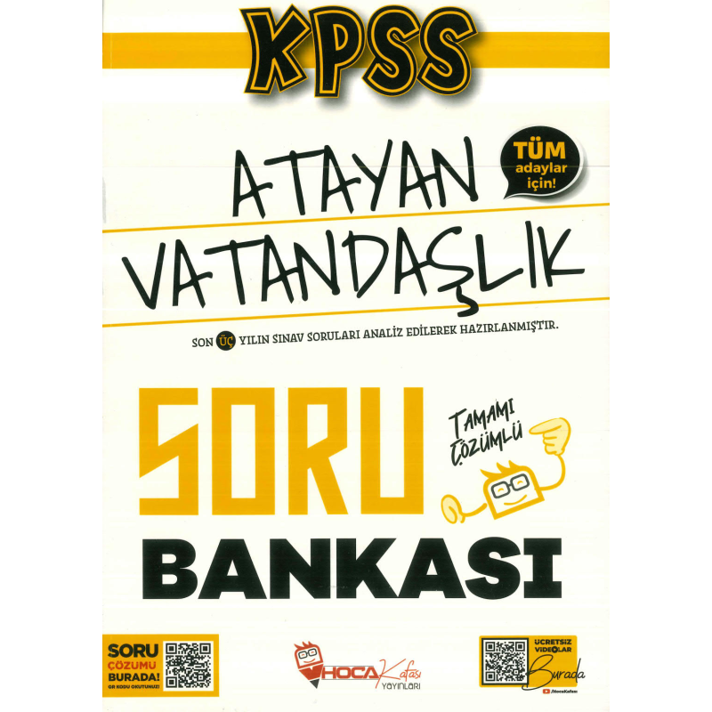 ATAYAN VATANDAŞLIK TAMAMI ÇÖZÜMLÜ SORU BANKASI