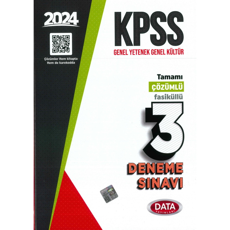 GY-GK TAMAMI ÇÖZÜMLÜ 3 DENEME SINAVI