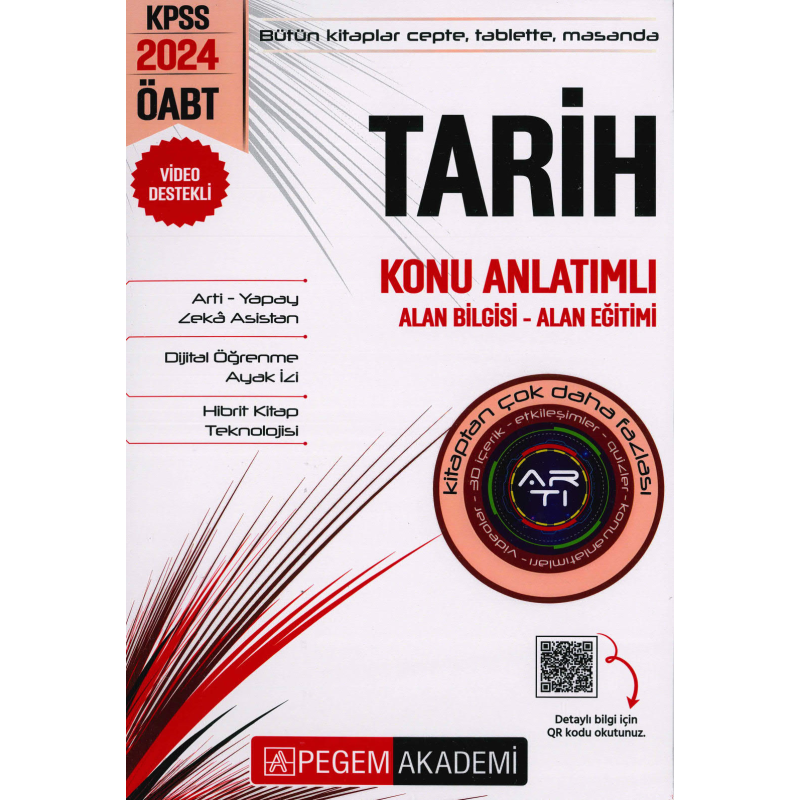 ÖABT TARİH KONU ANLATIMLI ALAN BİLGİSİ-ALAN EĞİTİMİ
