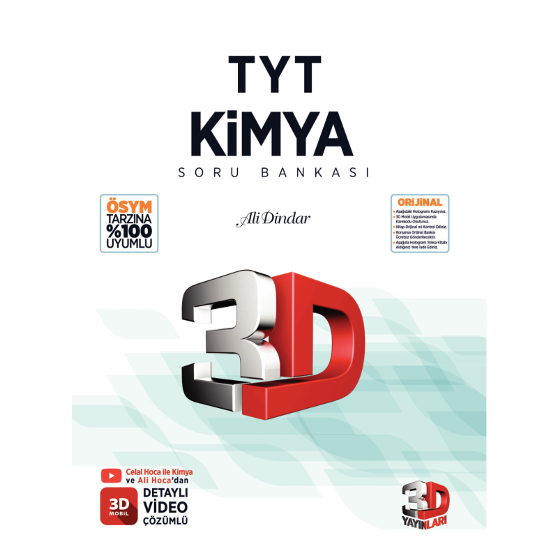 3D TYT Kimya Soru Bankası