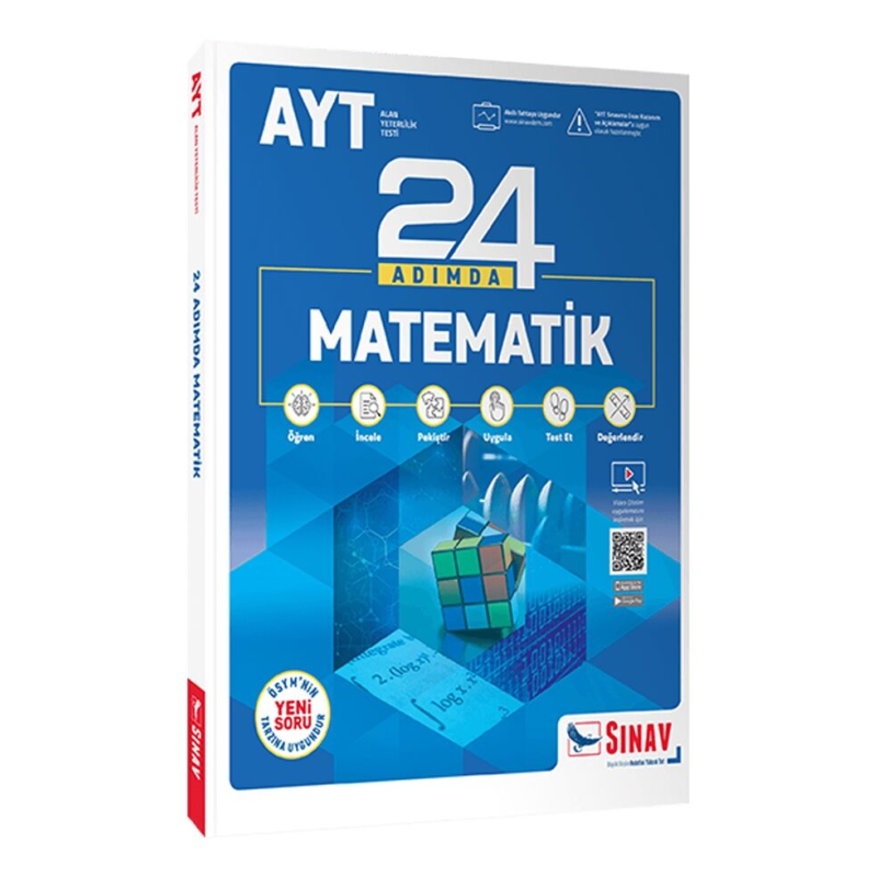 AYT Matematik 24 Adımda Konu Anlatımlı Soru Bankası Sınav Yayınları
