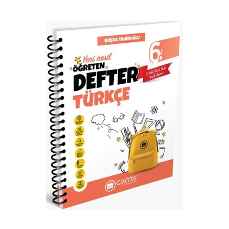6. Sınıf Türkçe Yeni Nesil Öğreten Defter Çanta Yayınları