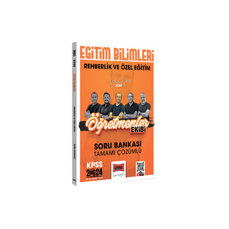 2024 KPSS Eğitim Bilimleri Öğretmenler Ekibi Rehberlik ve Özel Eğitim Tamamı Çözümlü Soru Bankası