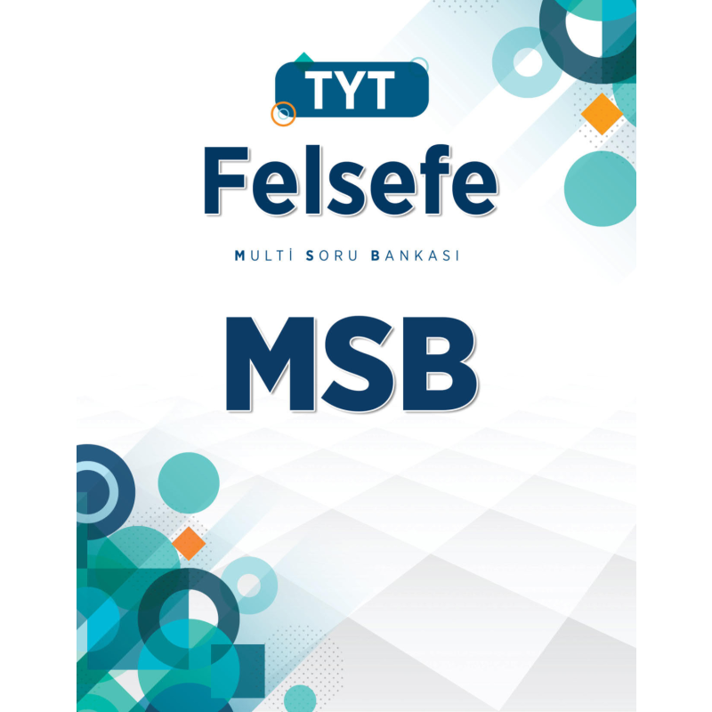 TYT Felsefe Multi Soru Bankası MSB Eğitim Vadisi Yayınları