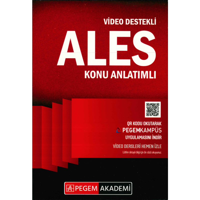 ALES VİDEO DESTEKLİ KONU ANLATIMLI