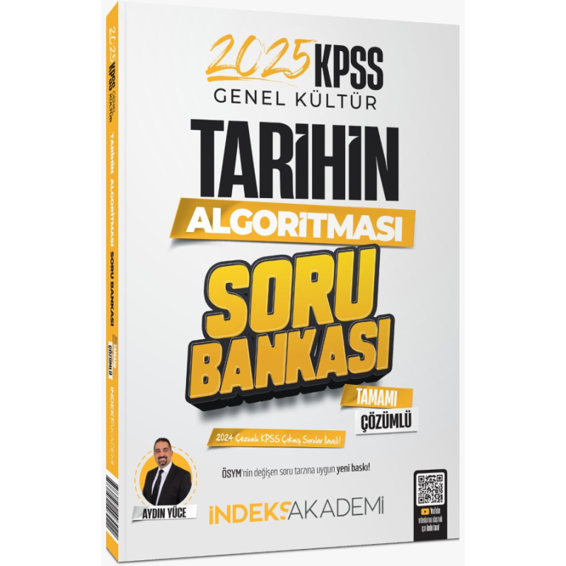 2025 KPSS Tarihin Algoritması Soru Bankası Çözümlü İndeks Akademi