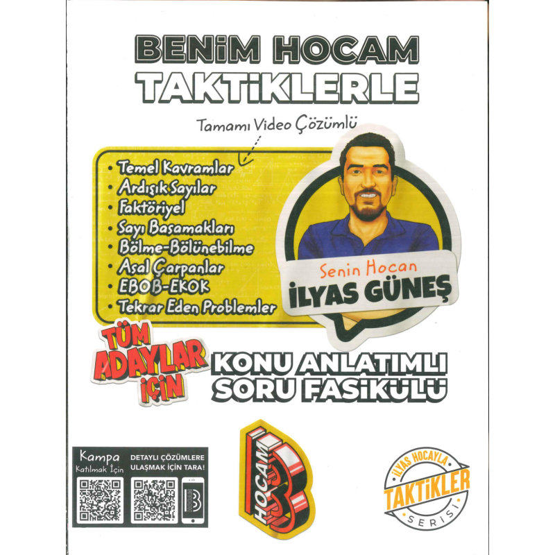 TAKTİKLERLE TEMEL KAVRAMLAR ARDIŞIK SAYILAR FAKTÖRİYEL SAYI BASAMAKLARI ….. KONU ANLATIMLI SORU FASİKÜLÜ