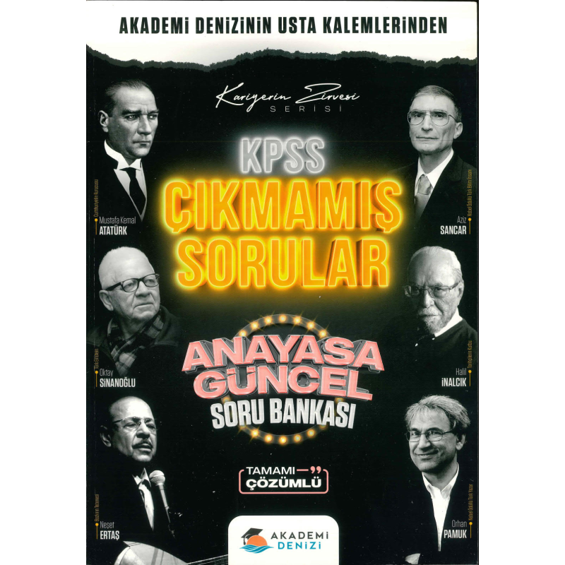 ÇIKMAMIŞ SORULAR ANAYASA GÜNCEL SORU BANKASI TAMAMI ÇÖZÜMLÜ
