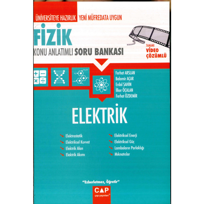 TYT-AYT FİZİK ELEKTRİK KONU ANLATIMLI SORU BANKASI