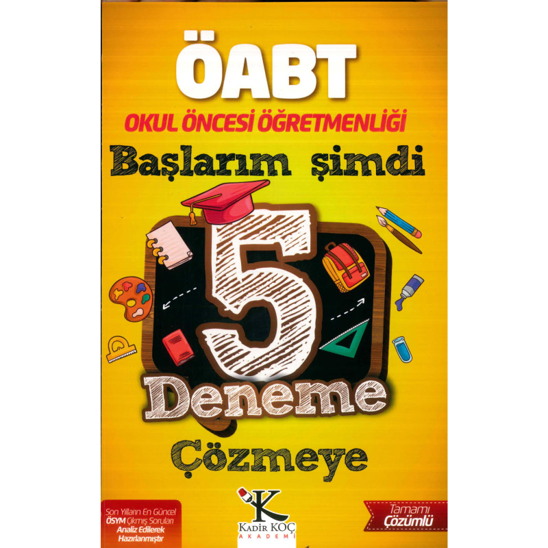 BAŞLARIM ŞİMDİ 5 DENEME ÇÖZMEYE