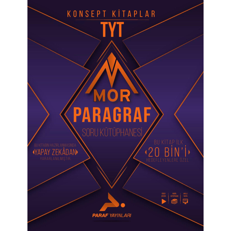 TYT Mor Paragraf Soru Kütüphanesi PRF Paraf Yayınları