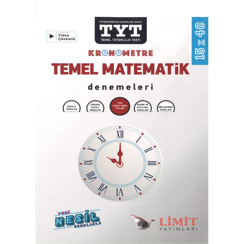 TYT Kronometre Temel Matematik Denemeleri