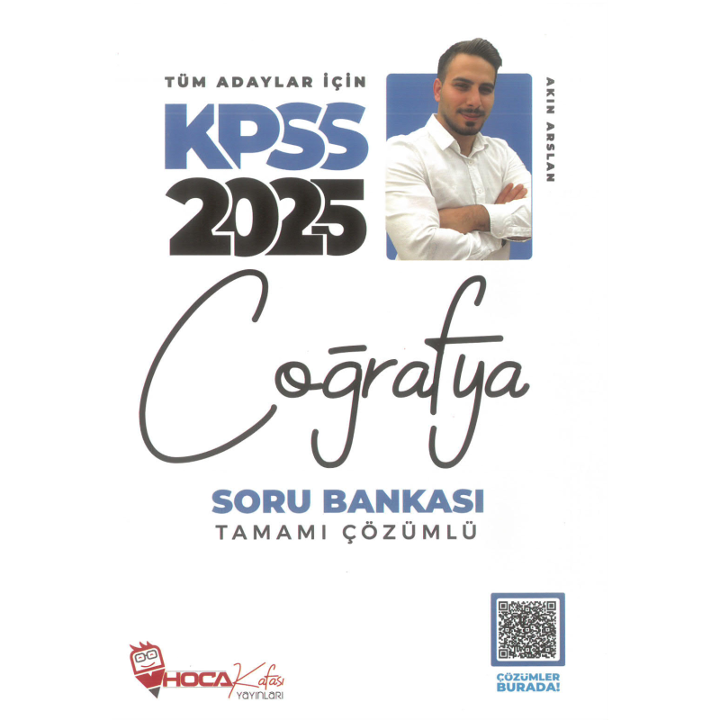 2025 KPSS Coğrafya Soru Bankası Çözümlü Hoca Kafası