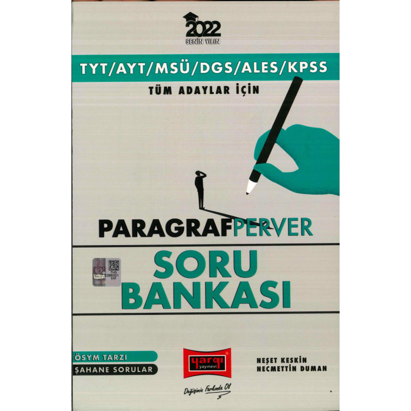TÜM ADAYLAR İÇİN PARAGRAFPERVER SORU BANKASI