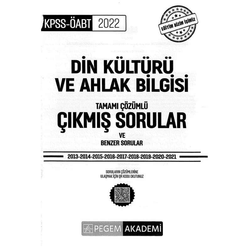 TAMAMI ÇÖZÜMLÜ ÇIKMIŞ SORULAR VE BENZER SORULAR (2013-2021)