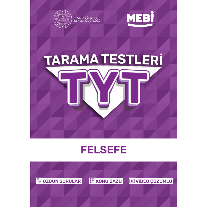 TYT Tarama Testleri Felsefe MEBİ OGM