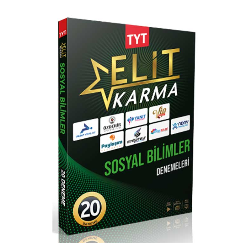 TYT Sosyal Bilimler Elit Karma 20 Deneme Video Çözümlü