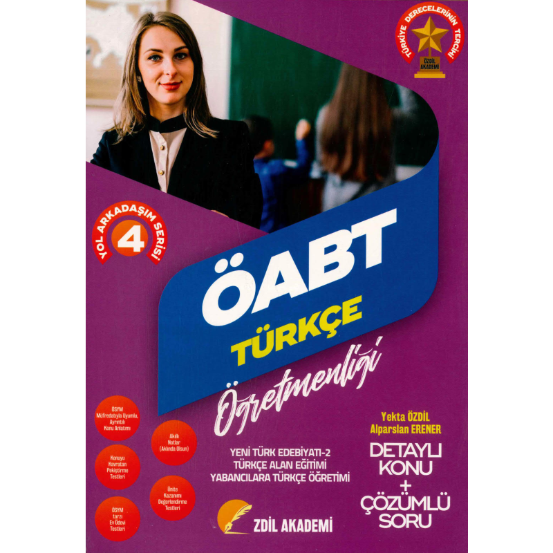 YOL ARKADAŞIM SERİSİ 4 YENİ TÜRK EDEBİYATI 2 - TÜRKÇE ALAN EĞİTİMİ- YABANCILARA TÜRKÇE ÖĞRETİMİ KONU + SORU