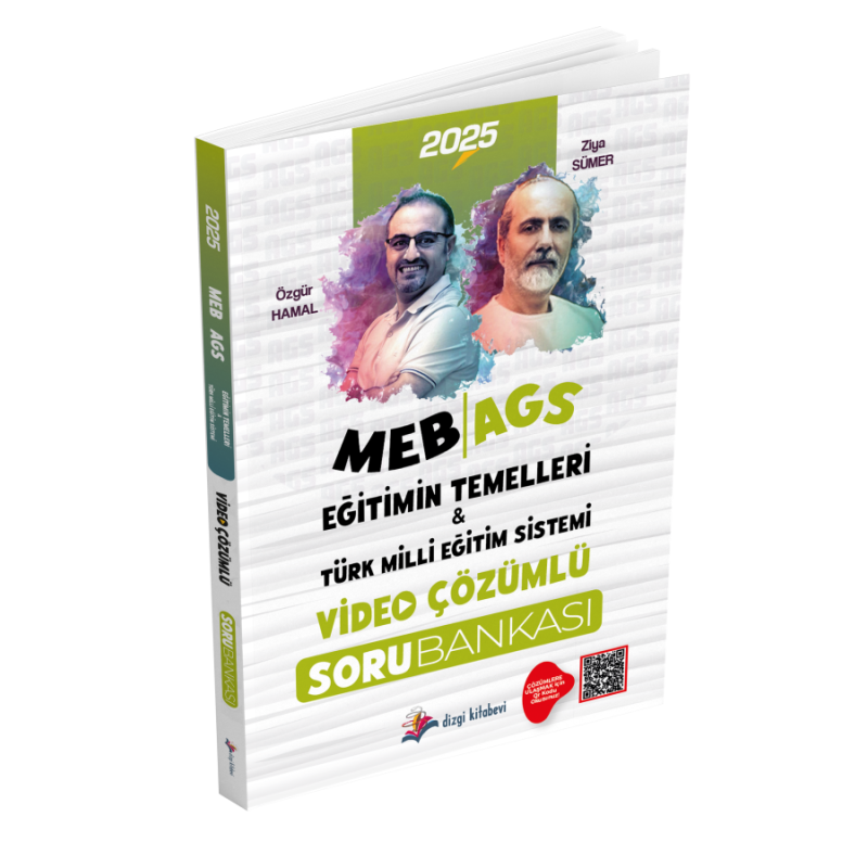 2025 MEB AGS Eğitimin Temelleri ve Türk Milli Eğitim Sistemi Soru Bankası Dizgi Kitap