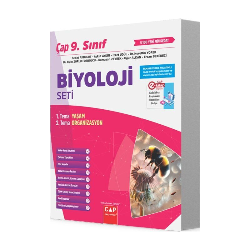 Çap Yayınları 9. Sınıf Biyoloji Fasikülleri