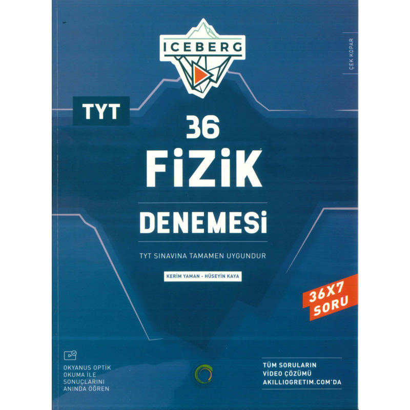 TYT Fizik Iceberg 36 Deneme Okyanus Yayınları