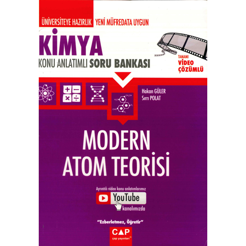 KİMYA MODERN ATOM TEORİSİ KONU ANLATIMLI SORU BANKASI
